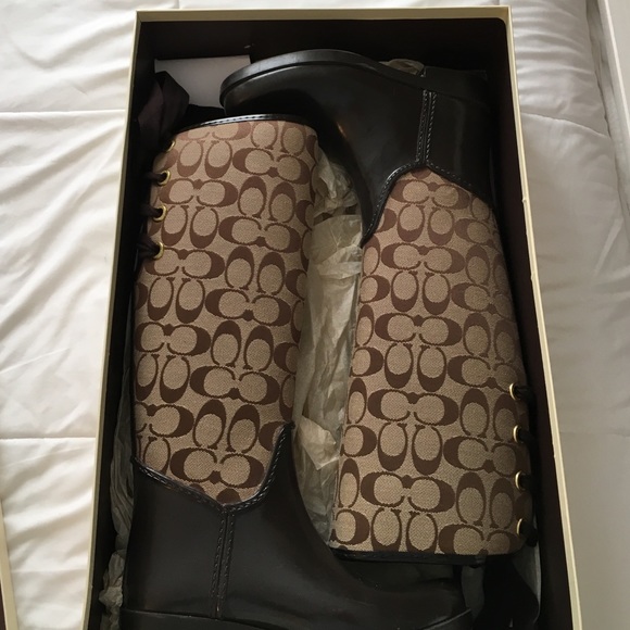Coach Rainboots