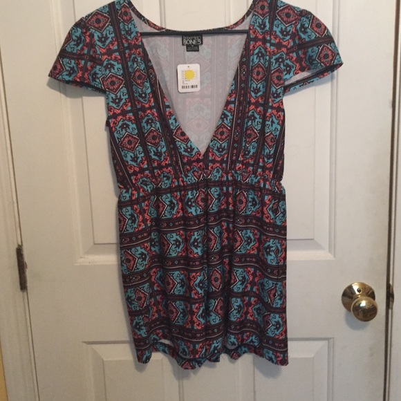 Bohemian Bones Romper