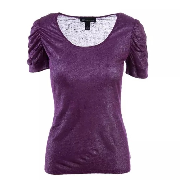 INC International Concepts Tops - INC purple blouse M
