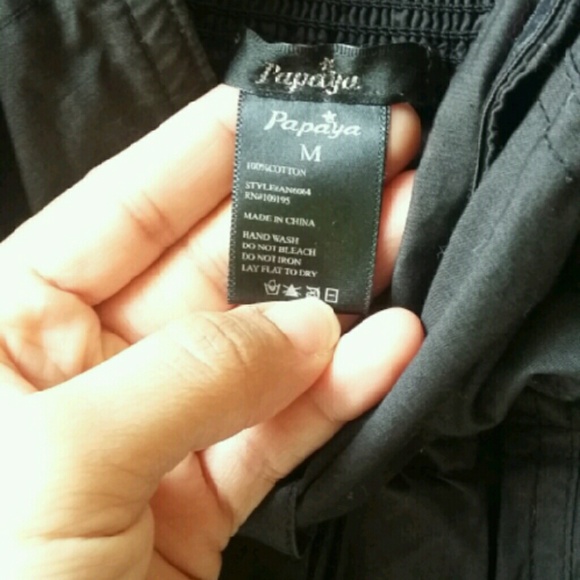 Black Strapless Dress - Picture 4 of 4