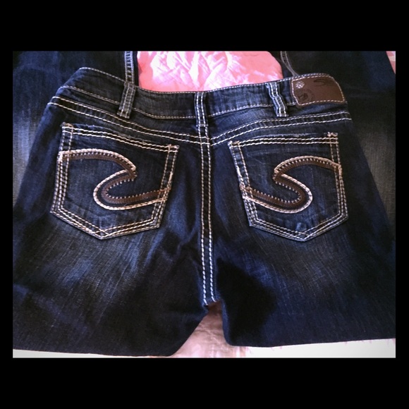 Silver jeans