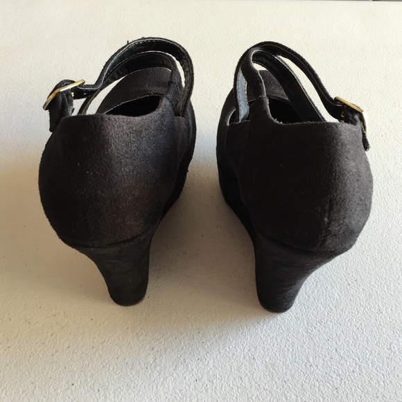 Delicious Black Suede Mary Jane - Picture 3 of 3