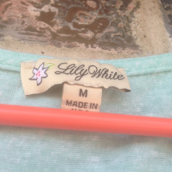 Mint green and crochet crop top BUNDLED - Picture 2 of 2