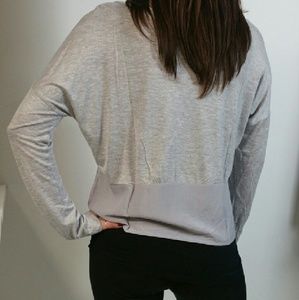 Women's Gray long sleeved shirt size medium