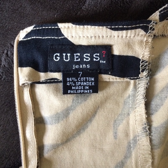 GUESS zebra halter dress - Picture 2 of 4