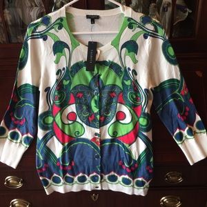 NWT Talbots patterned sweater