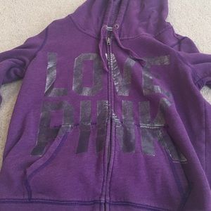 Purple hoodie