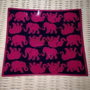 Lilly Pulitzer Small Glass Tray
