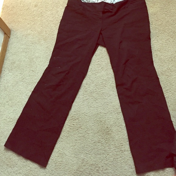 Torrid black flare dress pants