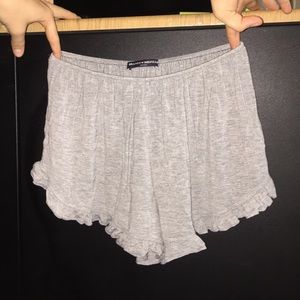 Vodi Shorts Heather Grey NWOT