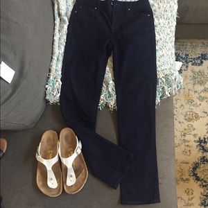 Gap 1969 Cropped Straight Leg Dash Jeans