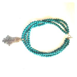 Akola project 3 strand necklace!