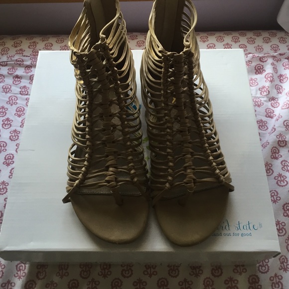 Tan Gladiator Sandals