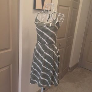 Green and white dress! Donating at end of week!