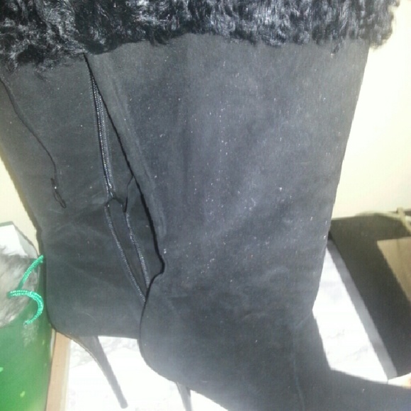Black boots
