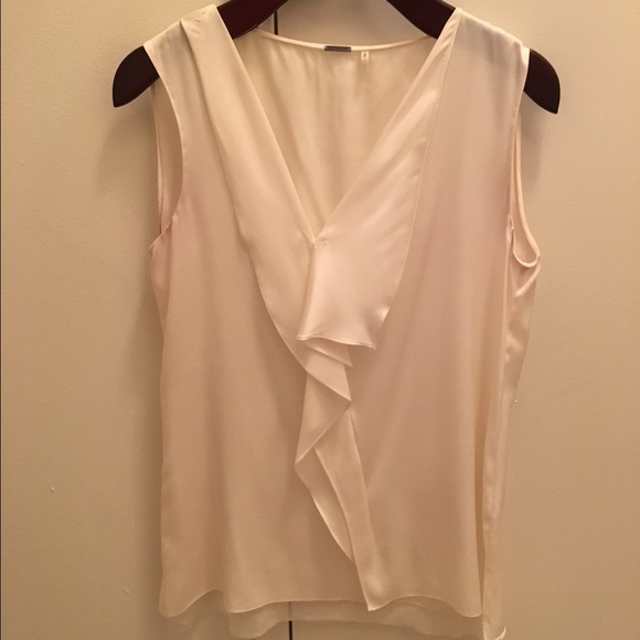 Elie Tahari white blouse