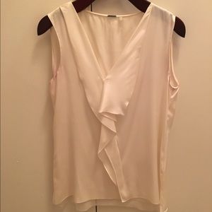 Elie Tahari white blouse
