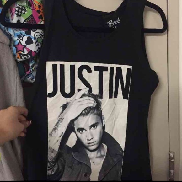 NWOT Justin Bieber Tank! - Picture 2 of 3
