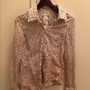 Womens Guess button down shirt