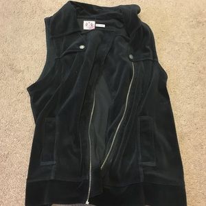 Velvet vest