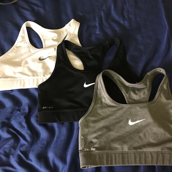 Nike sports bras.