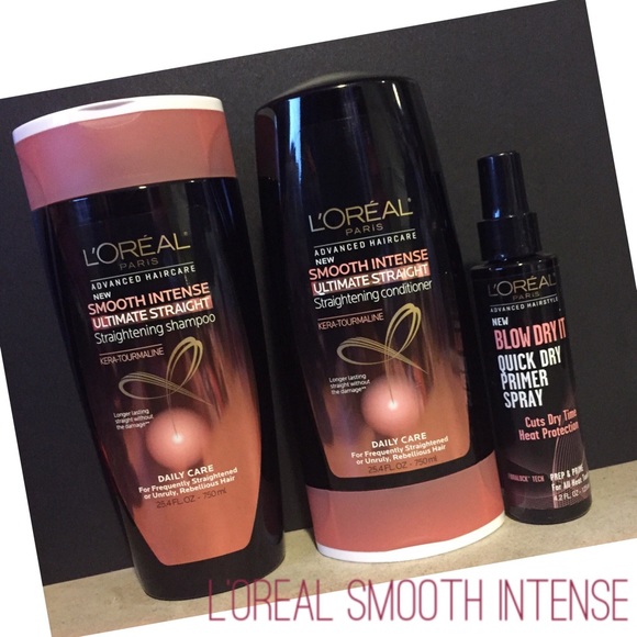 Sephora Accessories Loreal Ultimate Straight Hair Care Bundle