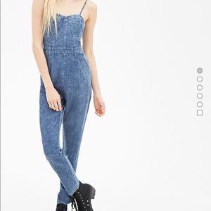 Denim jumpsuit