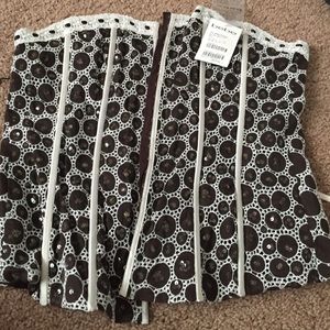 Bebe back tie corset