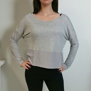 Womens Brand New Gray Md Ambience Apparel Shirt