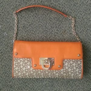 DKNY orange small bag