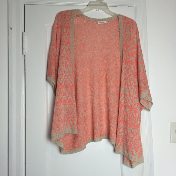 Mid sleeve cardigan
