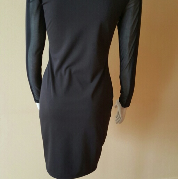 Side Mesh mini dress - Picture 2 of 4