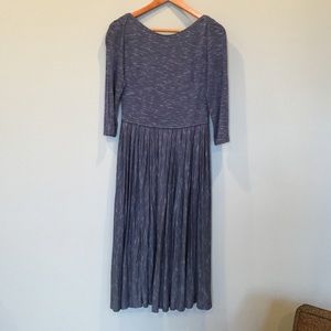 Anthropologie 3/4 sleeve knit dress