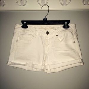 A.E. White denim shorts