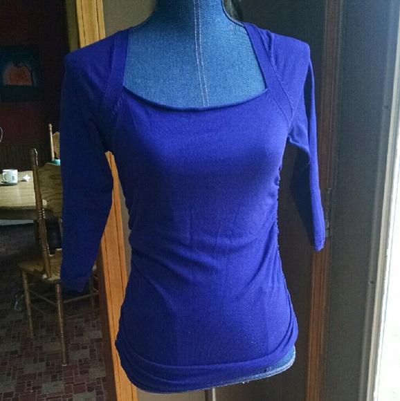 Lovely silk blend purple top