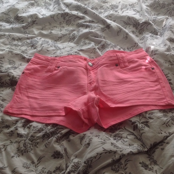 Pink shorts