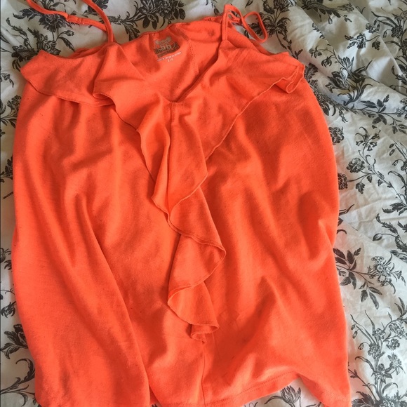Orange tank top
