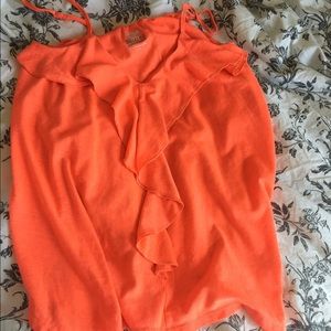Orange tank top