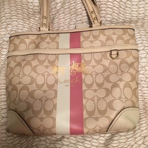 Authentic used coach purse
