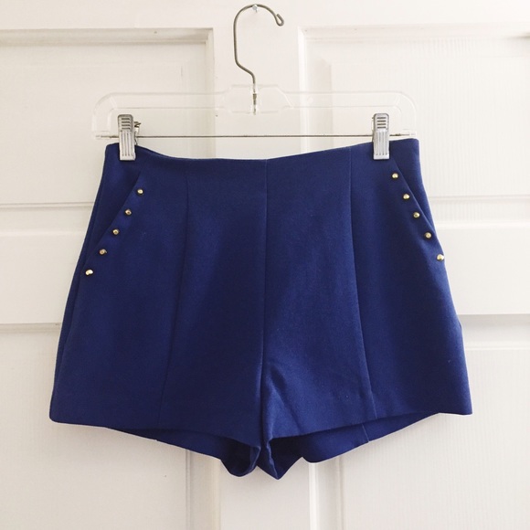 🚫 ON HOLD 🚫 High waisted blue shorts