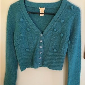 Vintage Cropped Cardigan