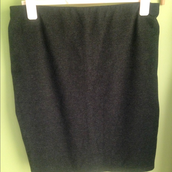 Jersey Midi Pencil Skirt