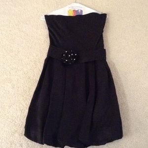 Black evening dress sexy super good condition💕💕