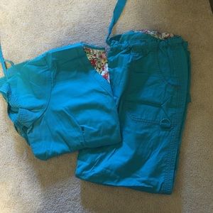 Koi scrub set turquoise