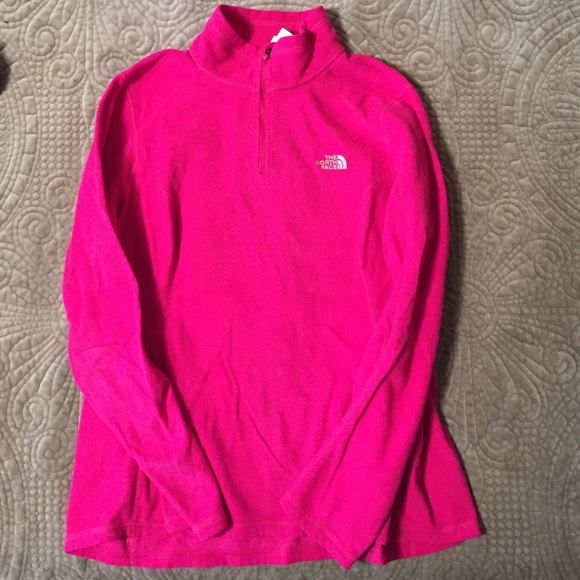 The North Face 1/4 Zip Pink