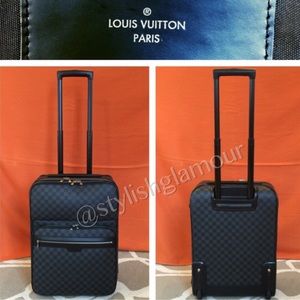 NEW Louis Vuitton "Pegase 55" leather luggage ✈️
