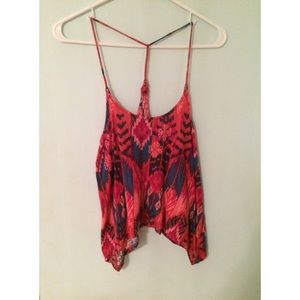 Tribal print tank top