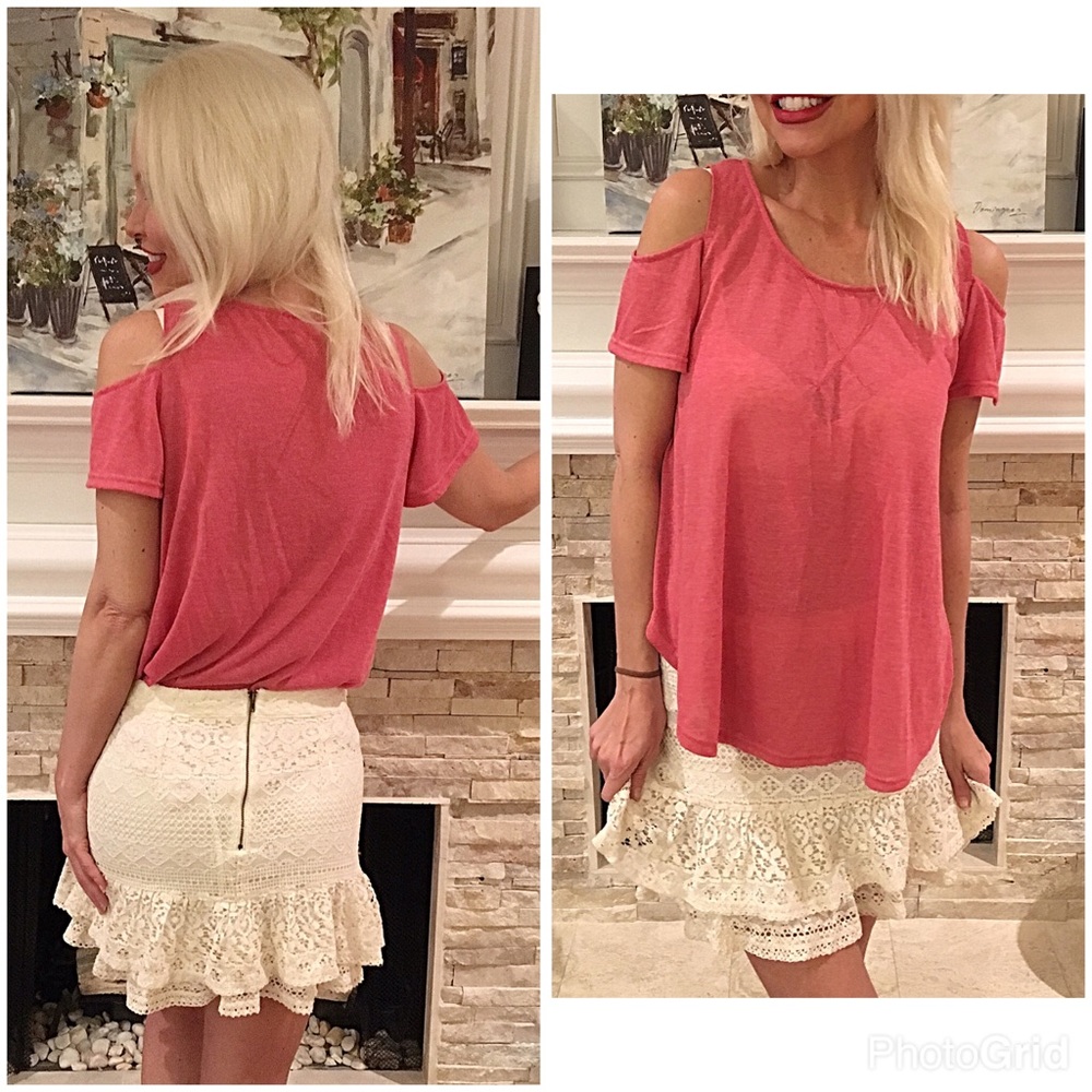 Stunning lace 2 tiered skirt- LAST CHANCE - Picture 2 of 4