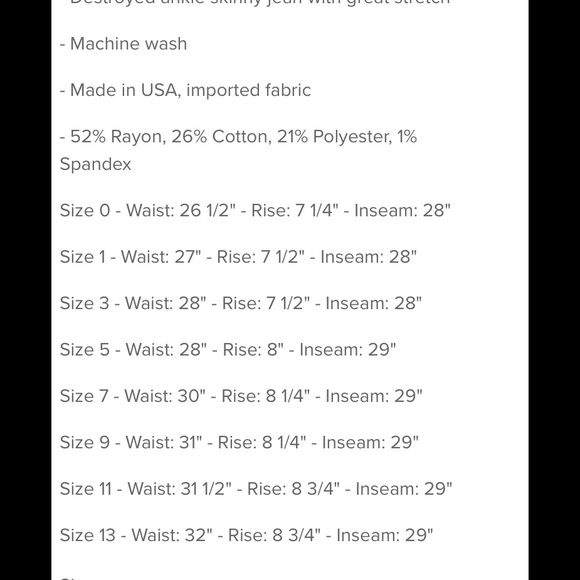 White Denim Slit-Knee Jeana - Picture 4 of 4