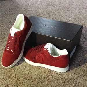 Red Gucci Sneakers